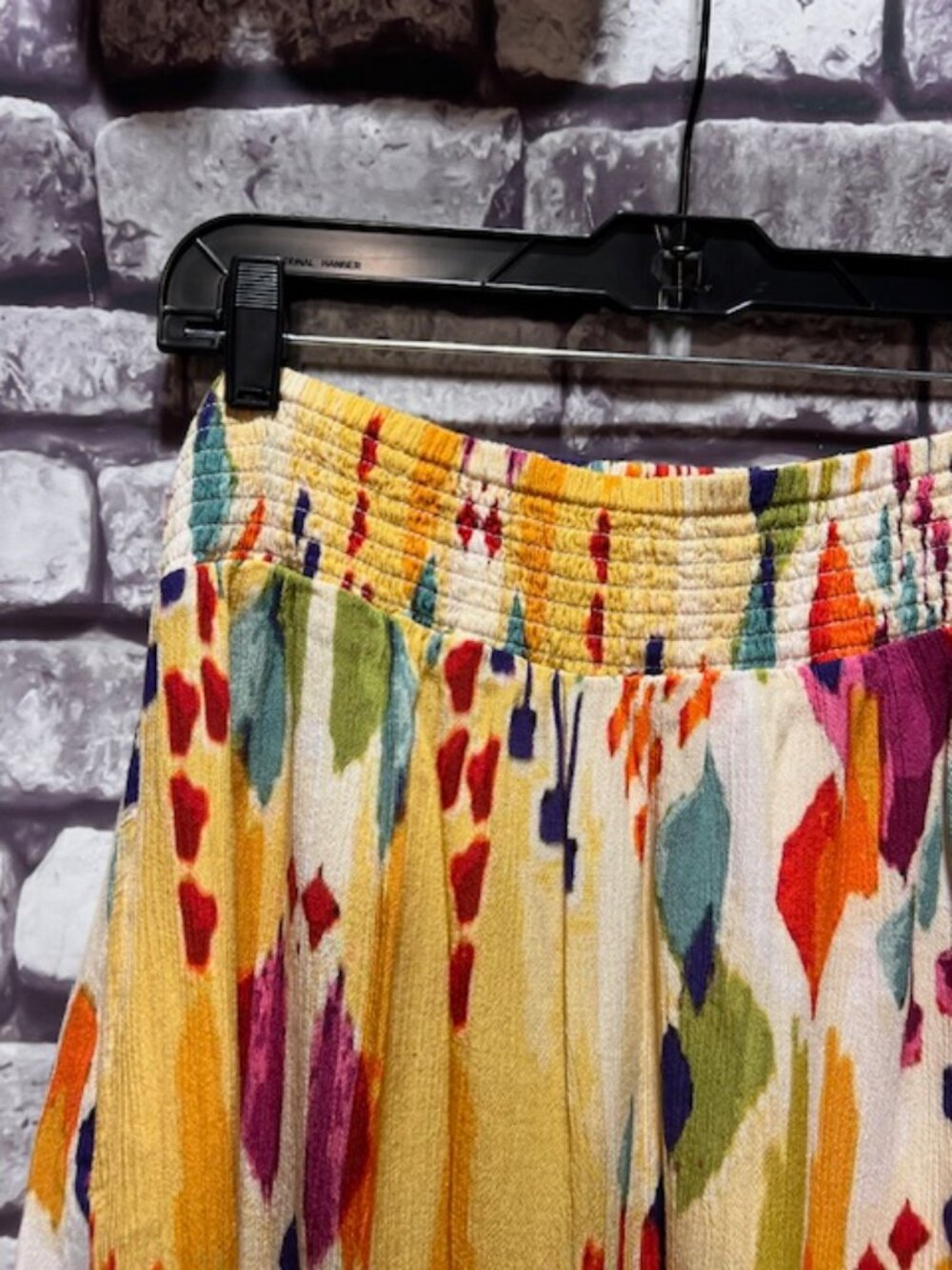 Coldwater Creek Multicolored Pull On Skirt Size L - Picture 4 of 9